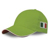 CAPPELLINO con BANDIERA ITALIANA